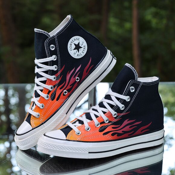 Converse Chuck Taylor 70 Hi Flames - Picture 2 of 13
